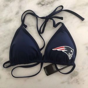 Patriots Pro Shop Ladies FE Waves Bikini Top